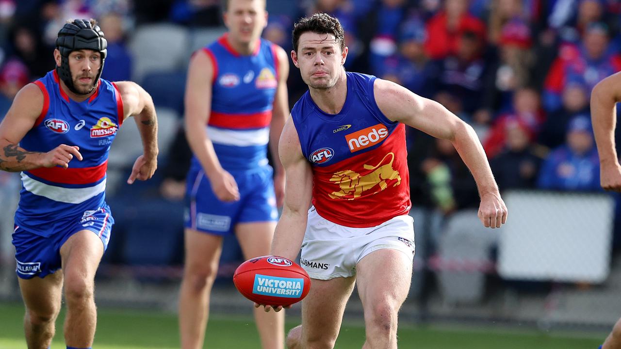 The Lions need Lachie Neale to dominate. Picture: Michael Klein