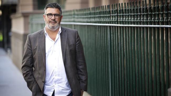 Former AFL boss Andrew Demetriou. Picture: David Caird