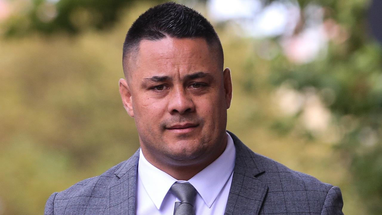 Former NRL star Jarryd Hayne is accused of sexually assaulting a woman at a home in Newcastle. Picture: NCA Newswire / Gaye Gerard.