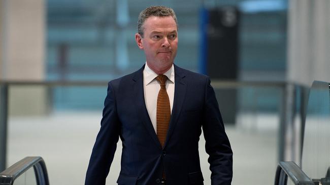 Christopher Pyne says his Twitter account was hacked.