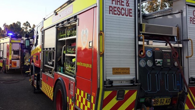 Fire and Rescue NSW Blacktown truck.