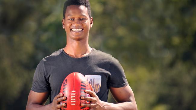 Nelly Yoa has claimed he has tried out for AFL clubs.