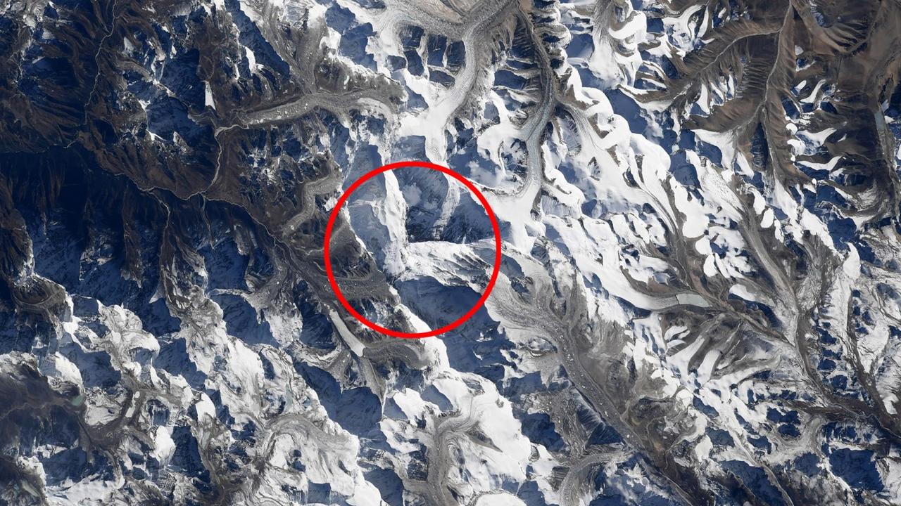 This is where you will see Everest from space