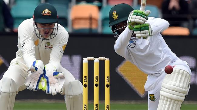 Peter Nevill in action during the second Test against South Africa.