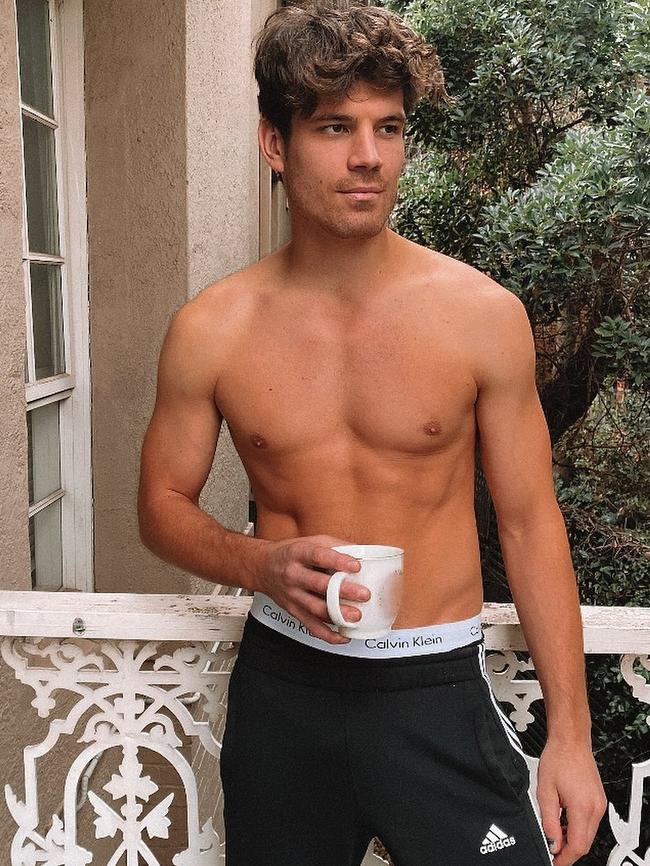 Love Island’s Matt Zukowski. Picture: Instagram