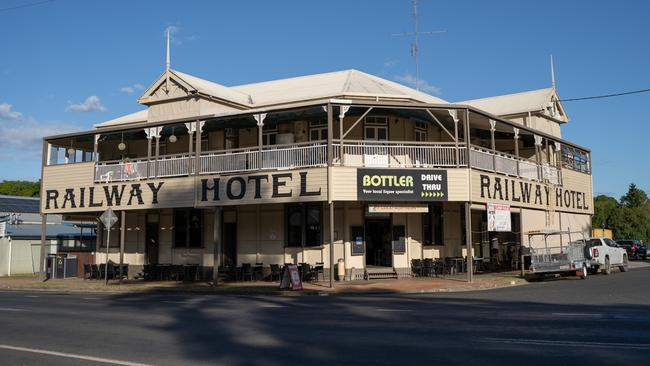 The Railway Hotel in Imbil, part of the iconic early 1900’s historic architecture the town is renown for. Picture: Christine Schindler