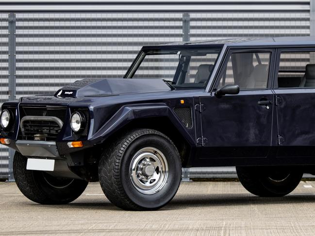 the 1988 Lamborghini LM002 for John Connolly’s column Image courtesy of RM Sotheby’s.