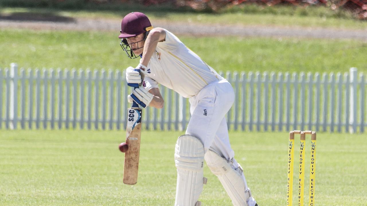 Jordan Sondergeld bats for Northern Brothers Diggers. Picture: Nev Madsen.