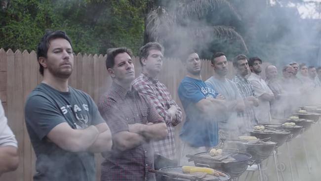 A screenshot from the Gillette ad campaign that targets ‘toxic masculinity’.