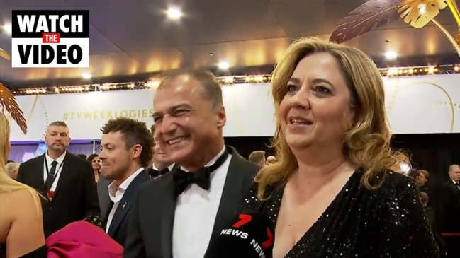 WATCH: Premier dodges burning question while on Logies red carpet (7News)