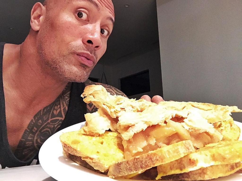 The Rock’s Christmas gift.