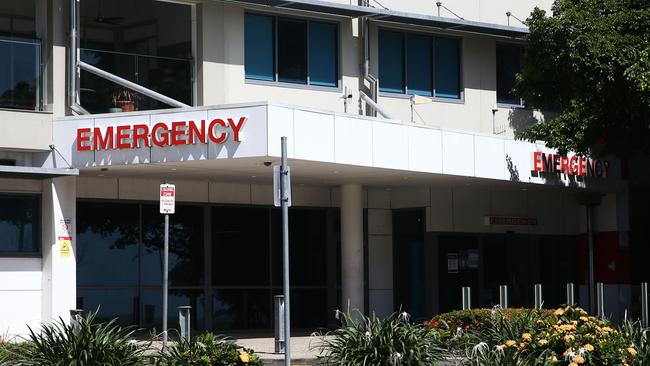 The Cairns Hospital emergency department was very busy as the third wave of Covid causes case numbers and the death toll to rise. Picture: Brendan Radke