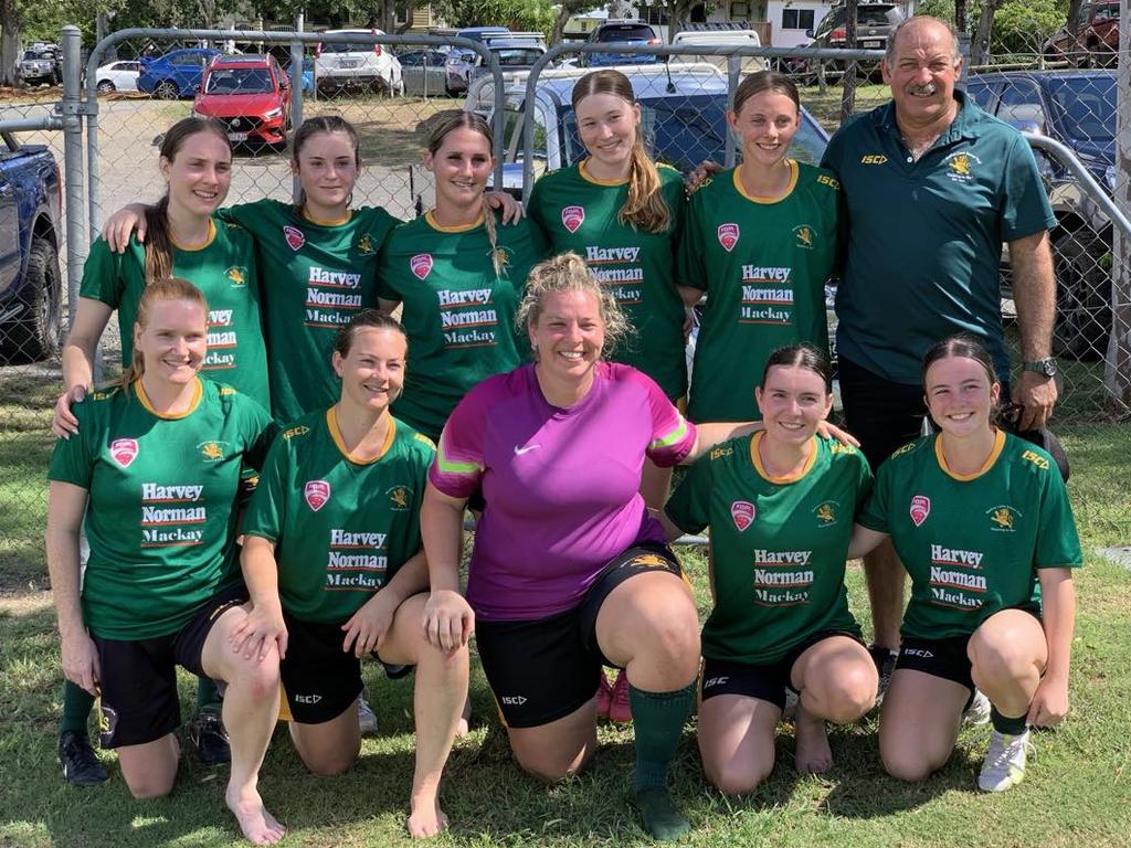 The Mackay Lions took out the women's A final at the Frenchville Football six-a-side carnival with a 1-nil win over Central.