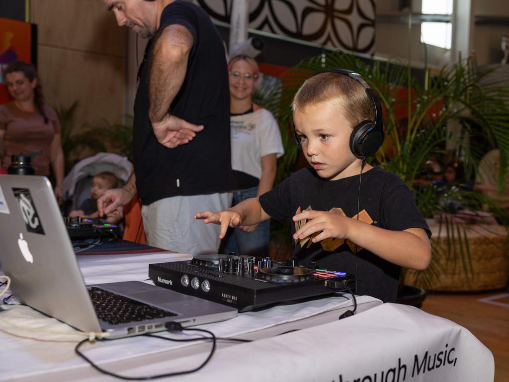 Noah Dorrian at the Festival of Us, held at the Marrara Indoor Stadium on Australia Day, January 26, 2025. Picture: Pema Tamang Pakhrin