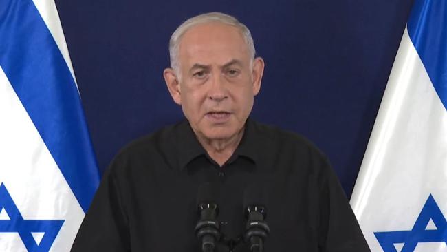 Israeli Prime Minister Benjamin Netanyahu.