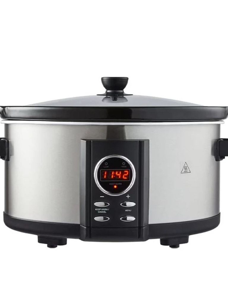 Kmart's slow cooker is a cheaper alternative to a Breville version, customers have said. Picture: Supplied