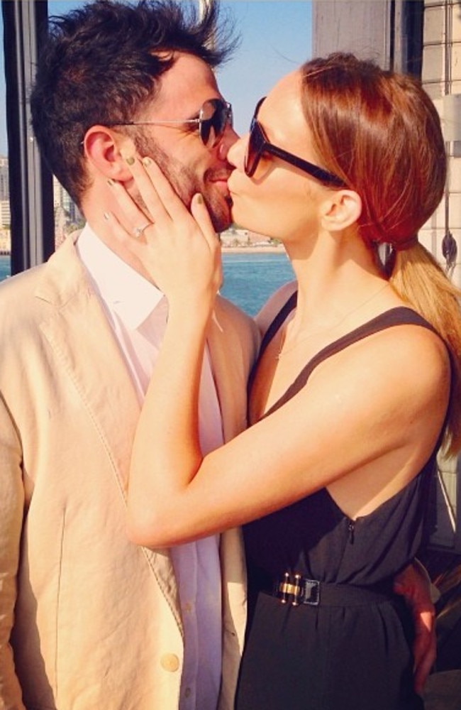 Singer Ricki Lee Coulter and Rich Harrison. Picture: Instagram