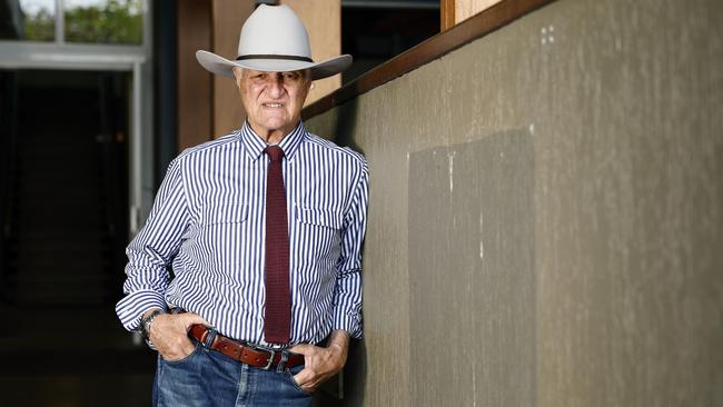 Kennedy MP Bob Katter is opposed to “done nothing” King Charles who has only been to the country a handful of times appearing on newly minted Australian coins. Picture: Brendan Radke