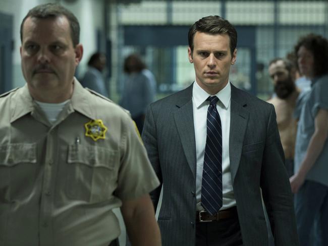 Jonathan Groff in a scene from Mindhunter. Picture: Patrick Harbron/Netflix.