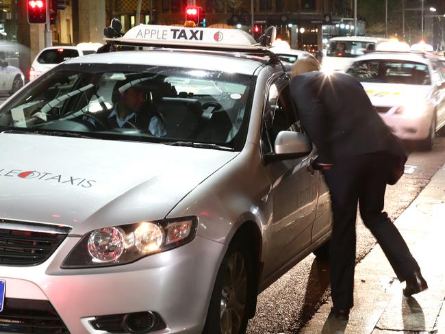 The taxi industry is a priority area for reform.