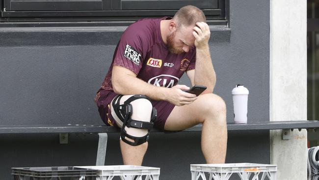 Lodge thought his injury would wipe 2020 out. Photo: Peter Wallis