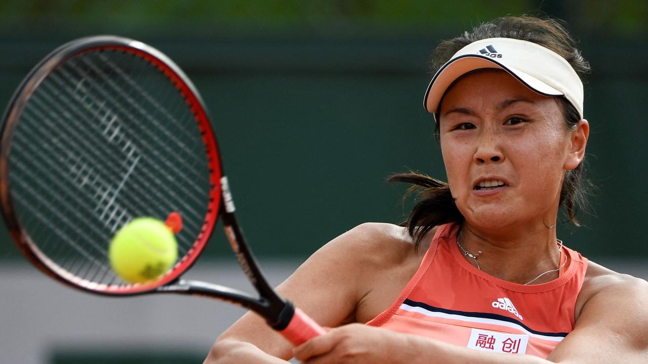 Concerns for Peng Shuai’s welfare have been raised since November. (Photo by Eric Feferberg / AFP)