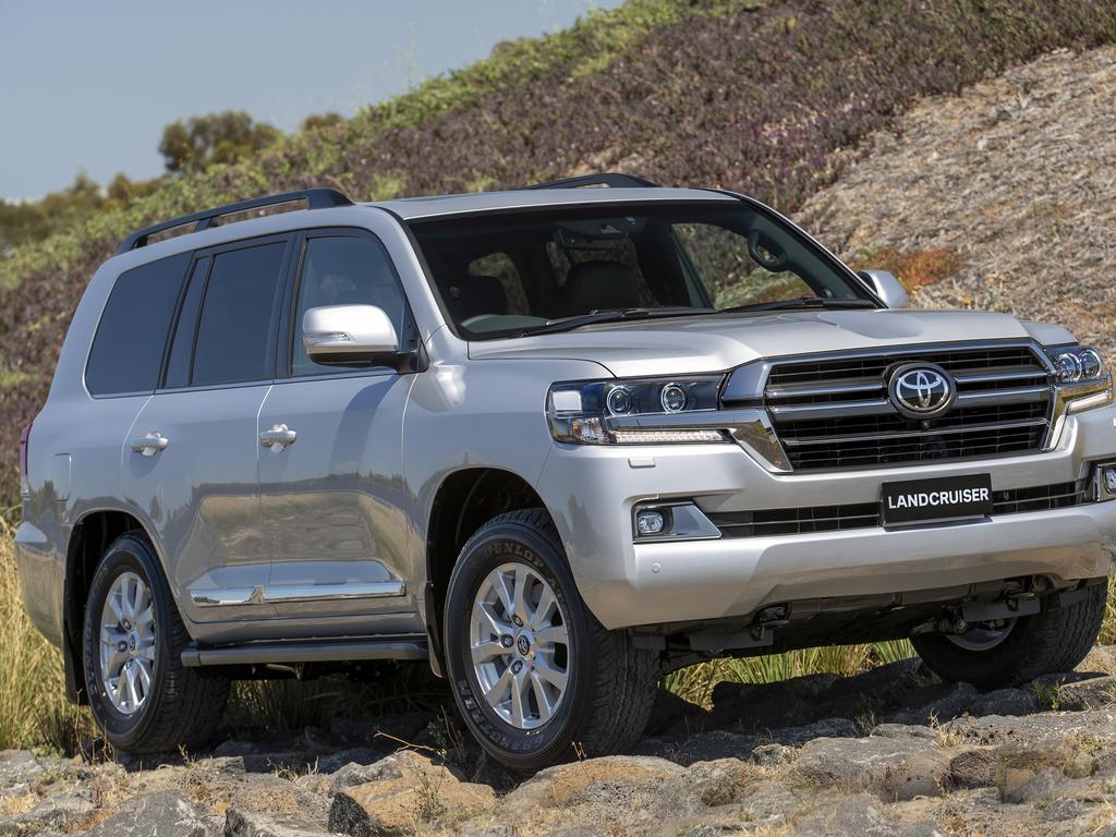 The popular series 200 Landcruiser is selling for more on the second hand market due to delays in the newer models.