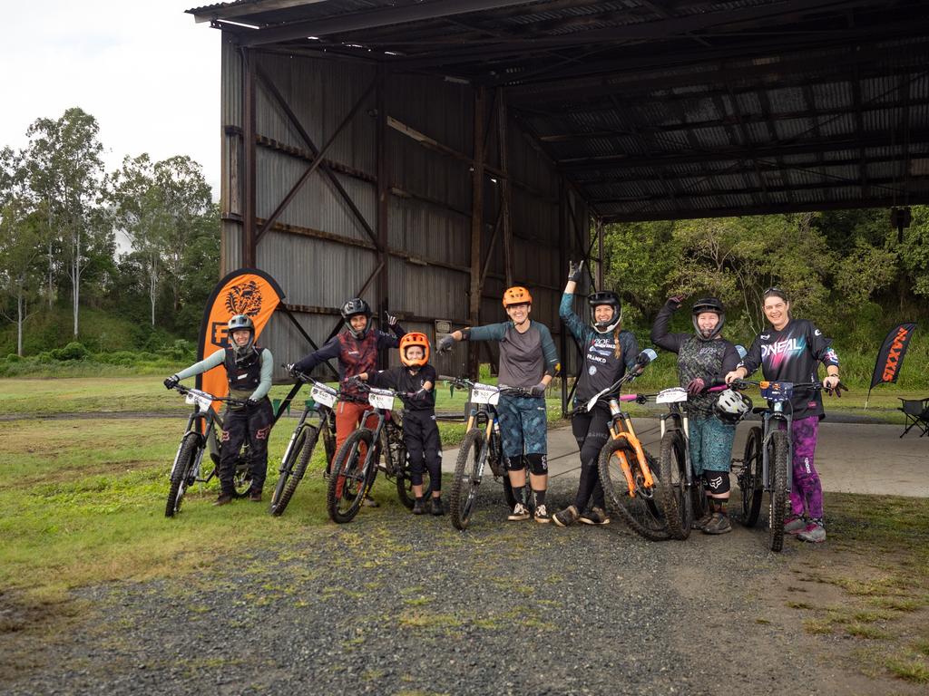 Mountain bike riders from across Australia descended on the Pioneer Valley at the weekend for the inaugural Rocky Trail Entertainment Fox Superflow at Finch Hatton in July, 2024. Picture: Rocky Trail Entertainment