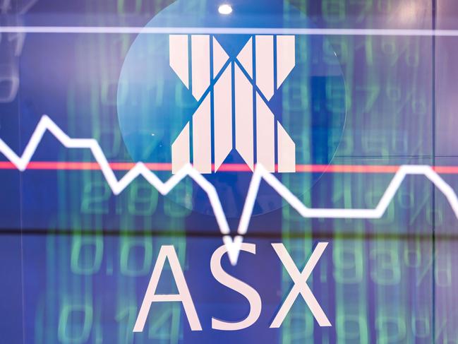 SYDNEY, AUSTRALIA - NewsWire Photos November 23, 2021: A multiple exposure photo showing Information boards at the Australian Securities Exchange, Sydney. Picture: NCA NewsWire / James Gourley