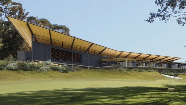 A concept image of the redeveloped club, which is expected to take up to 18 months to complete.