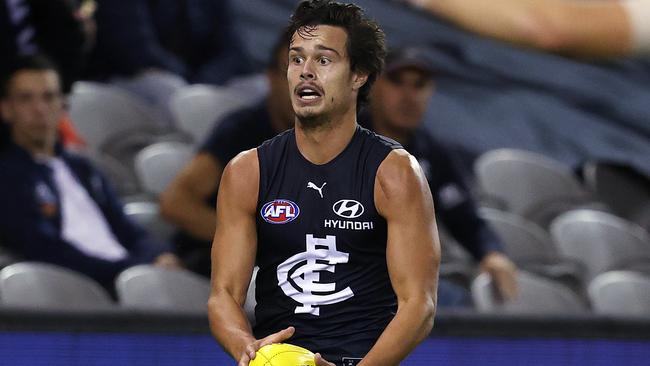 Could Jack Silvagni leave the Blues? Picture: Michael Klein