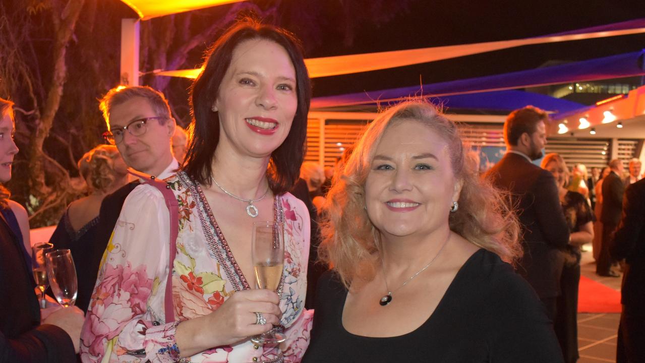 Louise Wallace and Lisa Kirton. IHF Gala Dinner, April 22, 2023