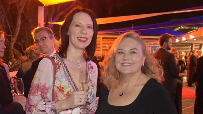 Louise Wallace and Lisa Kirton. IHF Gala Dinner, April 22, 2023