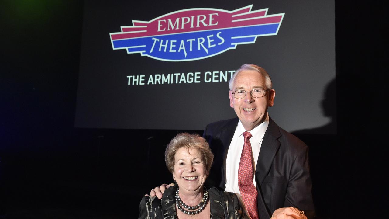 Official opening of the new building, The Armitage Centre, at the Empire Theatre. September 8, 2014. Conchita and Clive Armitage. Photo: Bev Lacey / The Chronicle