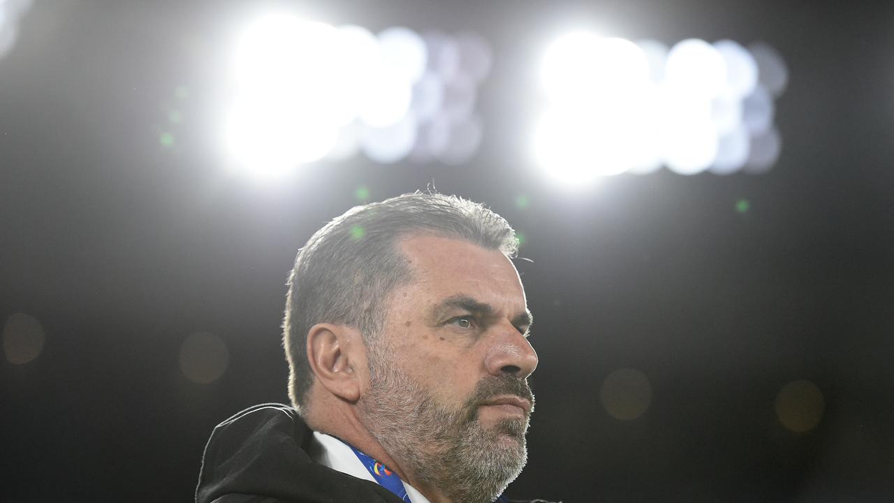 YOKOHAMA, JAPAN - FEBRUARY 19: Head coach Ange Postecoglou of Yokohama F.Marinos looks on during the AFC Champions League Group H match between Yokohama F.Marinos and Sydney FC at Nissan Stadium on February 19, 2020 in Yokohama, Kanagawa, Japan. (Photo by Matt Roberts/Getty Images)