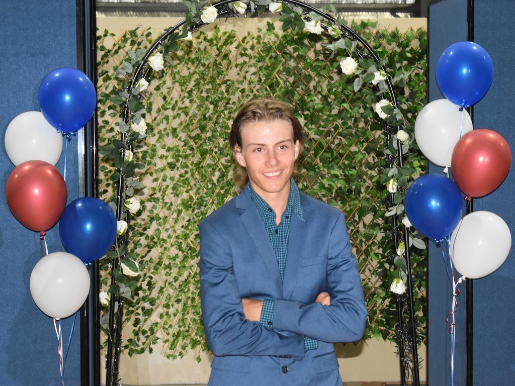 Liam Johnston at Stanthorpe State High School's 2023 formal (Photo: NRM)