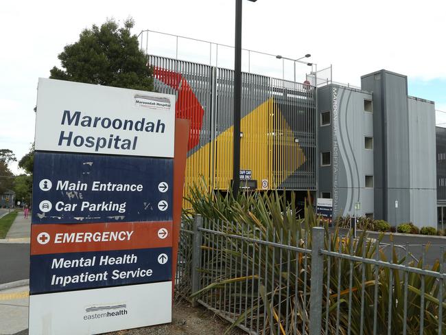 Daniel Andrews sparked fierce debate in the lead-up to last year’s election when he pledged to rename Ringwood’s Maroondah Hospital after the late monarch. Picture: Hamish Blair