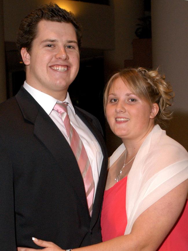 MAY 28, 2005: Reporter: Jasmine Griffiths. Hillcrest Christian College formal at the Crowne Plaza, Surfers Paradise. Josh Baker 19 years and Kirsten Deale 17 years. PicFiona/Harding