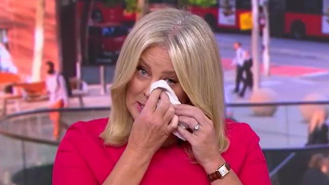 Sam Armytage in tears as she confirms she is leaving Sunrise.