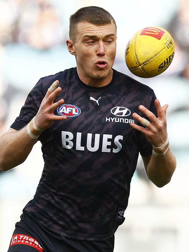 Patrick Cripps stayed in JP’s team for the entire season. Picture: Daniel Pockett/Getty Images