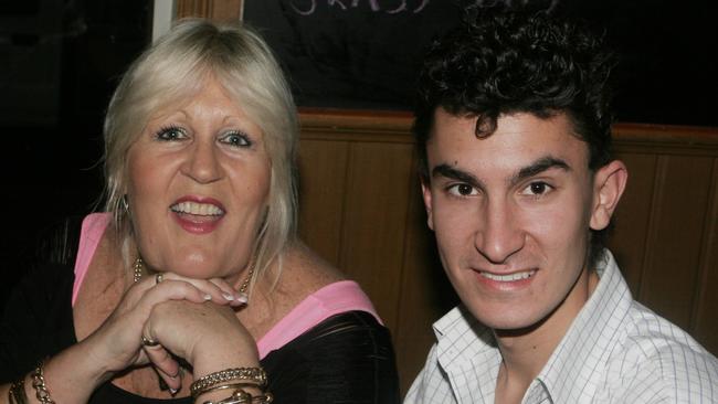 Elisabeth Kamilo and Michael Jones caught up at the Barkly Street bar. Picture: Tanya Fry