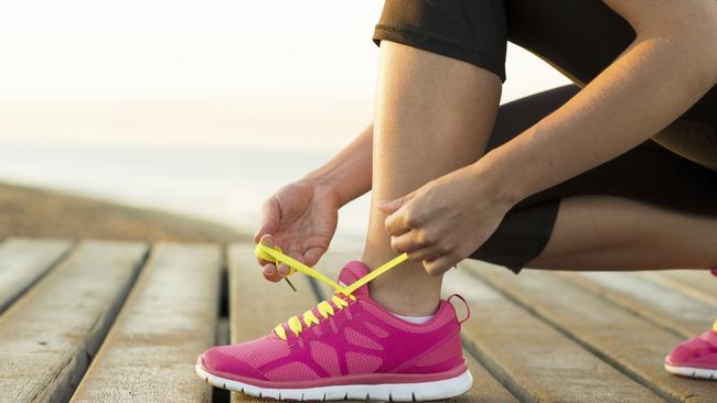 Before you start running, make sure you have comfortable and supportive shoes and clothes. For Feeling Great 25/8. Thinkstock picture