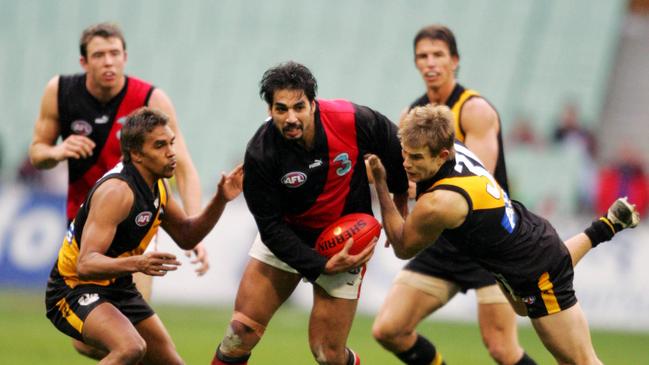 Dean Rioli in action.