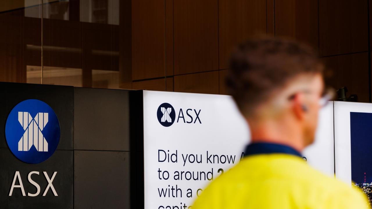 The ASX 200 snapped a five day winning streak with consumer stocks among the big losers. Picture: NewsWire / Max Mason-Hubers