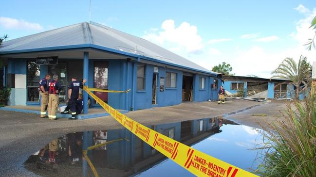 A fire at the Nomads Byron Bay headquarters was not covered by insurance. Picture: Christian Morrow/Byron Shire News