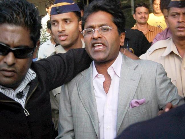 <strong>"Kochi shareholders are: Rendezvous 25 per cent free..."</strong> <p>Lalit Modi, the Chairman of the Indian Premier League, was suspended from his post last month after he tweeted about free stakes in a team. The minister was forced to resign and the government then launched a tax probe government into the IPL, leading to damaging revelations about corruption within the IPL and Modi's unpaid tax liabilities. Picture: AP</p>