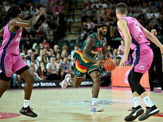 Rashard Kelly was one of the Jackies best in the loss (Photo by Masanori Udagawa/Getty Images)