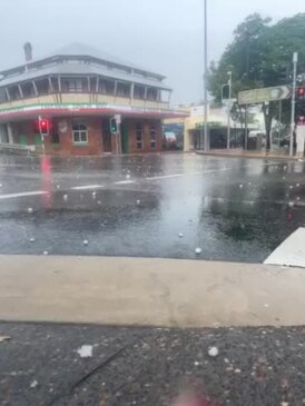 Clean-up Begins After Giant Hail, Winds Batter Maryborough | The ...