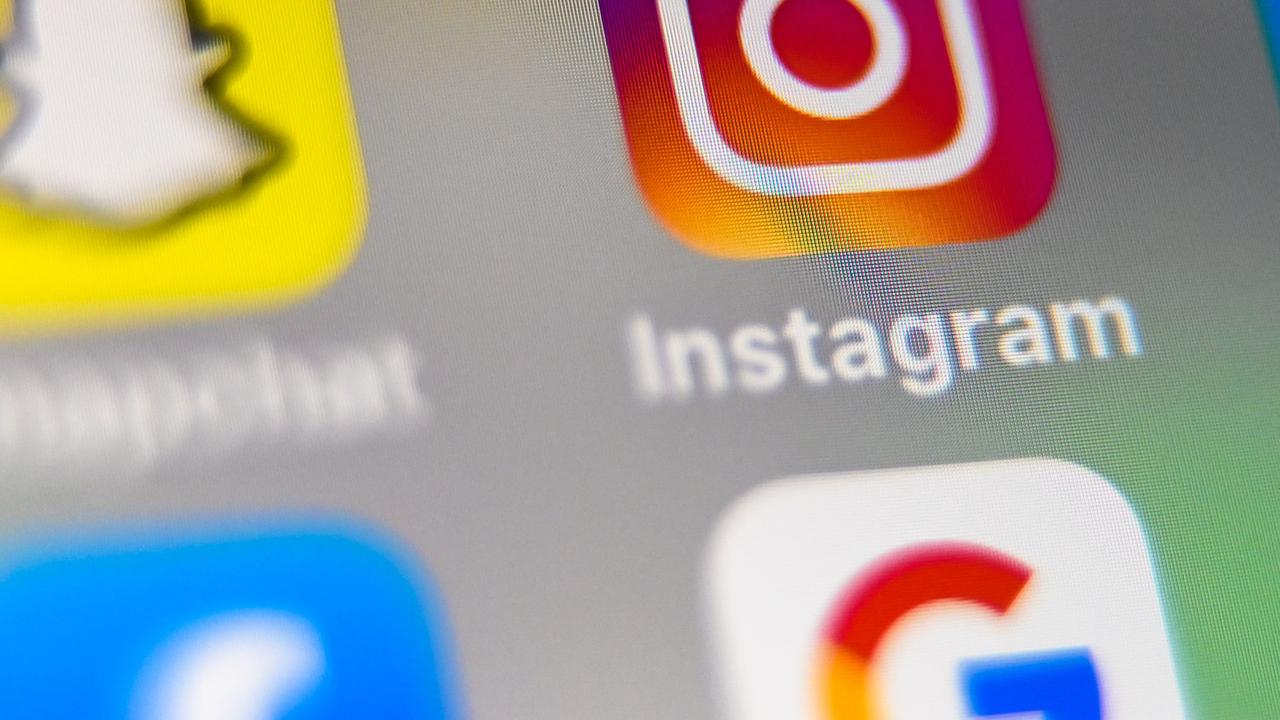 Snapchat, Instagram and TikTok are some of the most popular platforms among younger kids. Picture: Denis Charlet/AFP