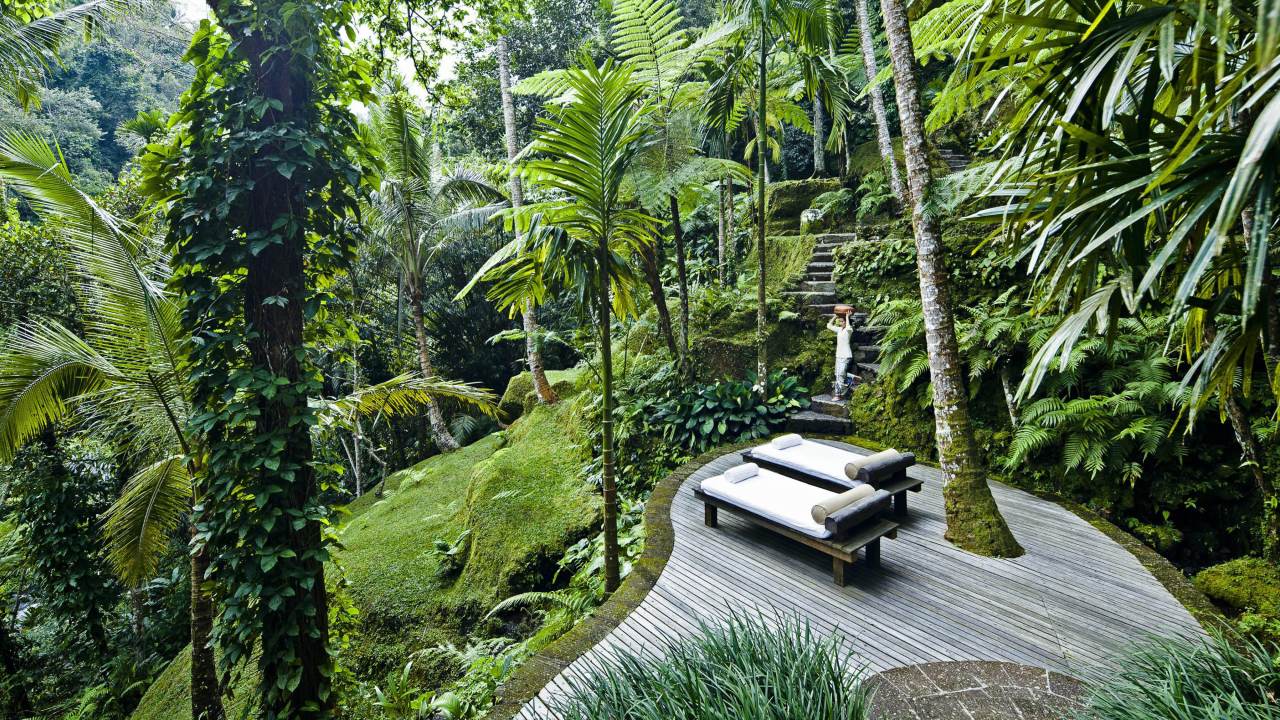 <p>In a surprise to no one, stress is the number-one issue for frazzled Aussies. To help unlock instant calm, we asked a travel expert to round up four of the globe&rsquo;s best wellness offerings, from the jungles of Bali to luxe Phuket escapes.</p><h2>Best for rebalancing</h2><p><strong>COMO Shambhala Estate, Bali </strong></p><p>If you&rsquo;re feeling the pressure, reinvest in yourself with COMO Shambhala Estate&rsquo;s <a href="https://www.comohotels.com/" target="_blank" rel="noopener">Wellness Paths program</a>. Surrounded by jungle in Bali&rsquo;s wellness epicentre of Ubud, the Estate&rsquo;s Connect to Rebalance retreats focus on dialling down stress and restoring balance through immersion in nature and a range of holistic practices targeting everything from executive burnout and digestive issues to specific fitness goals and injury rehabilitation. Think three-, five- or seven-night customised retreats that include body composition analyses, daily guided meditation, yoga, hydrotherapy and breathwork.</p><p class="button-common"><a title="Como Hotels" href="https://www.comohotels.com/" target="_blank" data-cta="Como Hotels" data-editable="true">Find out more</a></p>